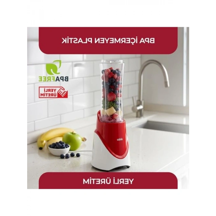 Taşınabilir Smoothie Blender, 300W Güç ve 570 ml Kapasite