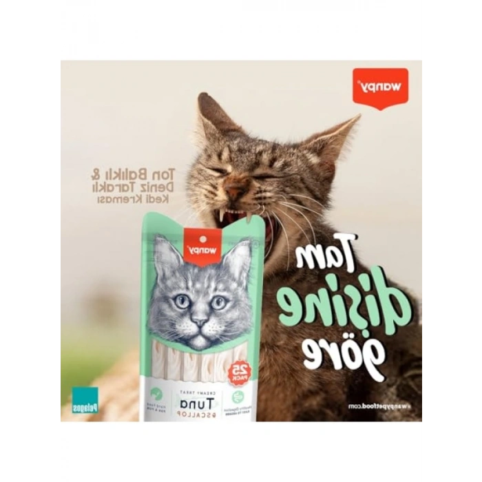 Tavuk Aromalı Kedi Ödül Krema, 25x14 g
