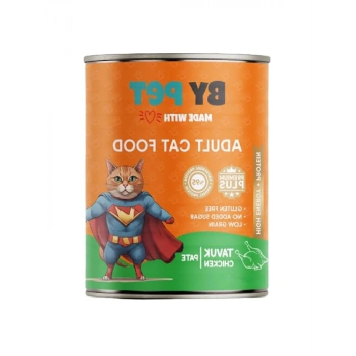 Tavuk Etli Yetişkin Kedi Maması - 400 gr Konserve