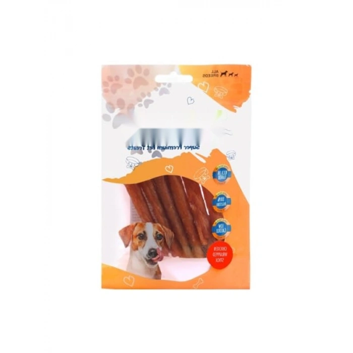 Tavuk Sargılı Doğal Ödül Çubuğu 80 g