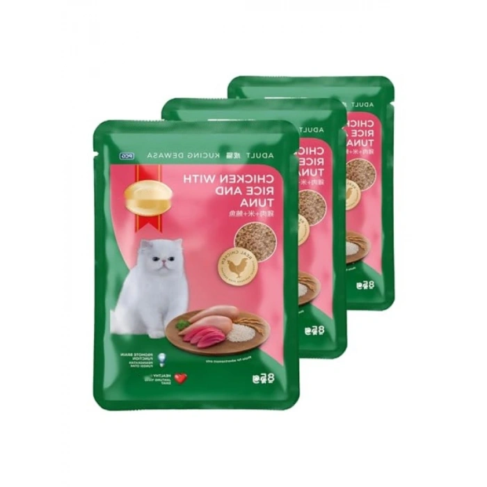 Tavuk ve Pirinçle Ton Balığı - 85 Gr, 3 Paket