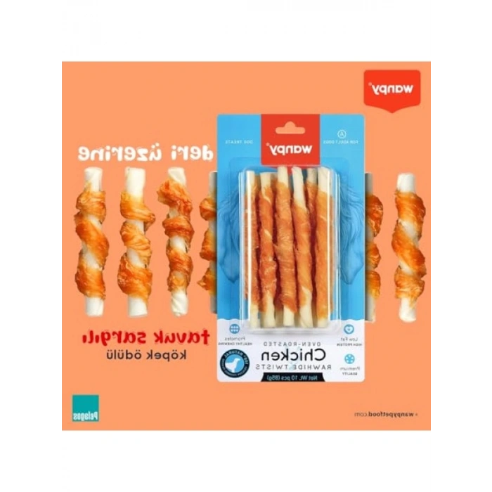 Tavuklu Çiğneme Çubukları 85 g - Köpek Ödülü