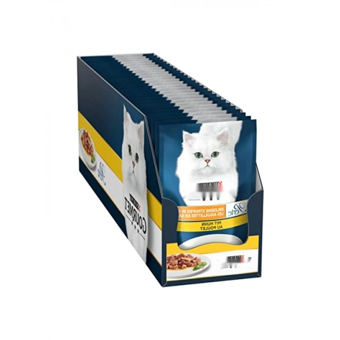 Tavuklu Izgara Kedi Maması, 2 Paket (26 x 85 gr)