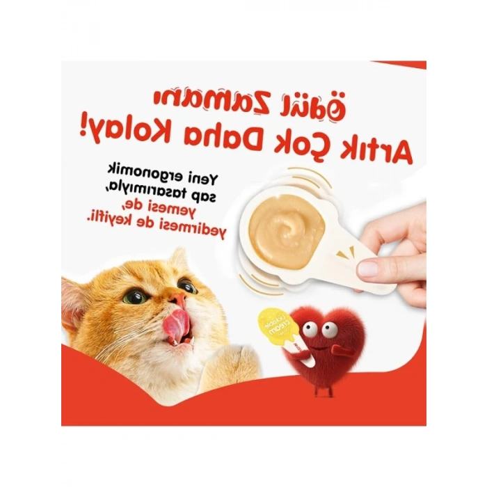 Tavuklu Kaşıklı Kedi Ödül Kreması (10 x 16 gr)