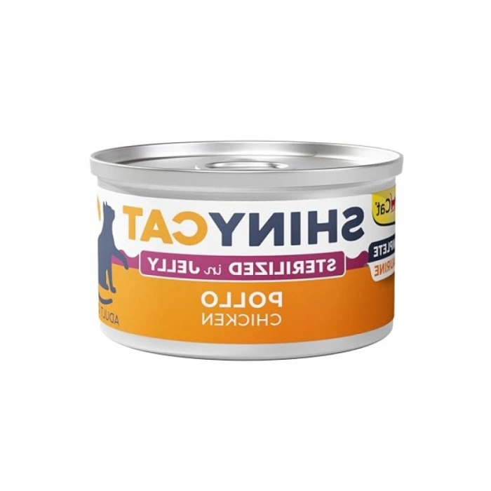 Tavuklu Kısır Kedi Maması, Shinycat Jelly, 70 Gram