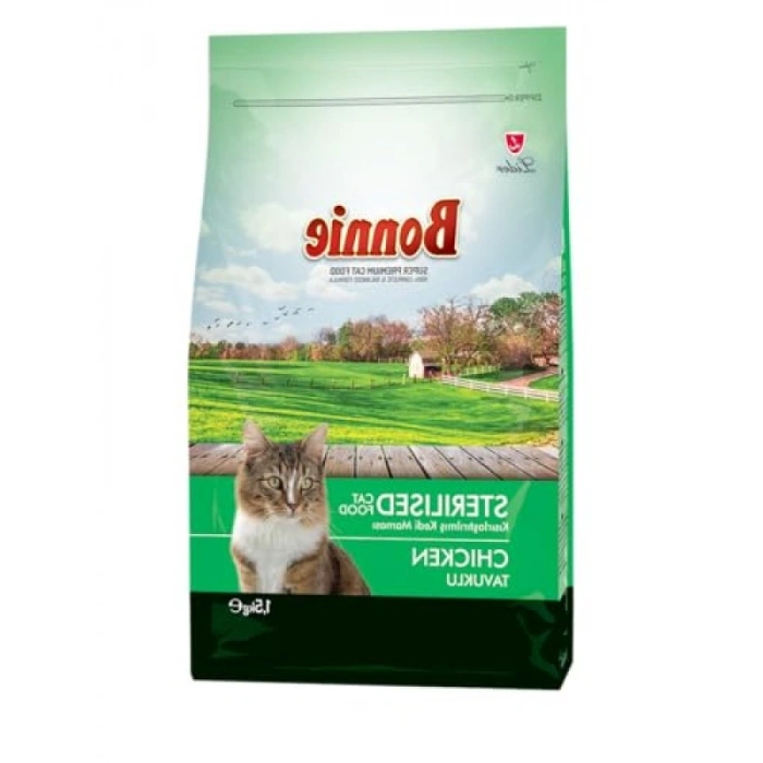 Tavuklu Kuru Kedi Maması - Yetişkin, Kısırlaştırılmış, 1.5 Kg