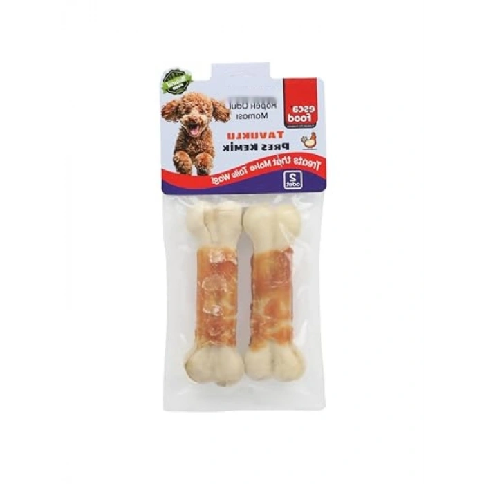 Tavuklu Pres Kemik 12,5 cm - 2li Paket
