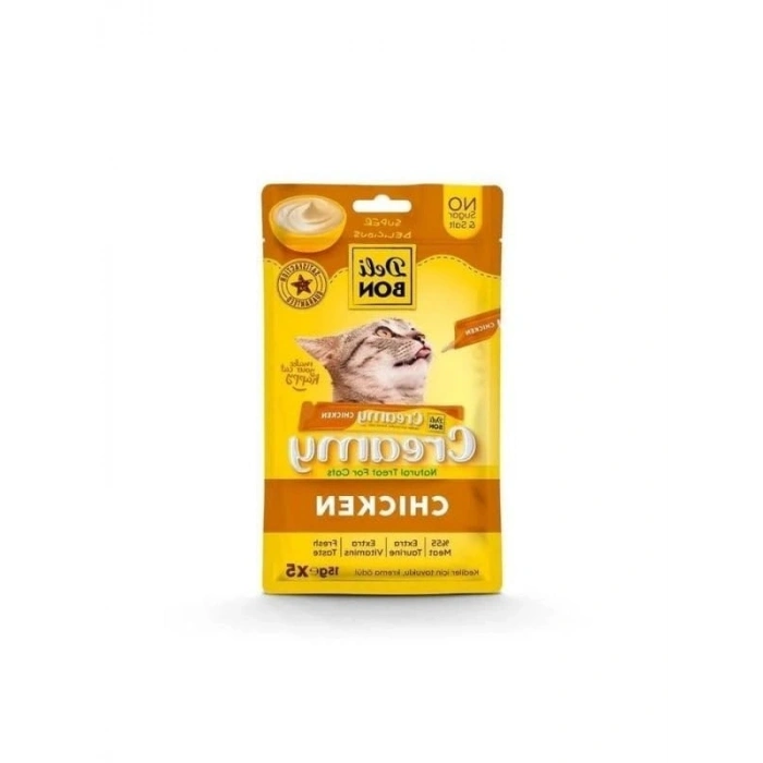 Tavuklu Sıvı Kedi Ödül Maması, 5x15 Gr