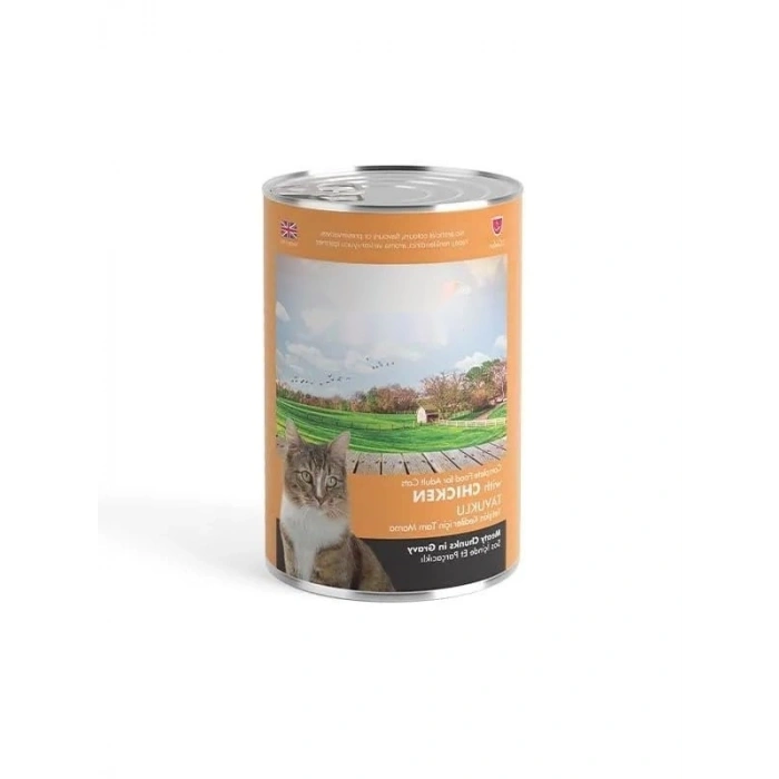 Tavuklu Soslu Yetişkin Kedi Maması 400 Gr