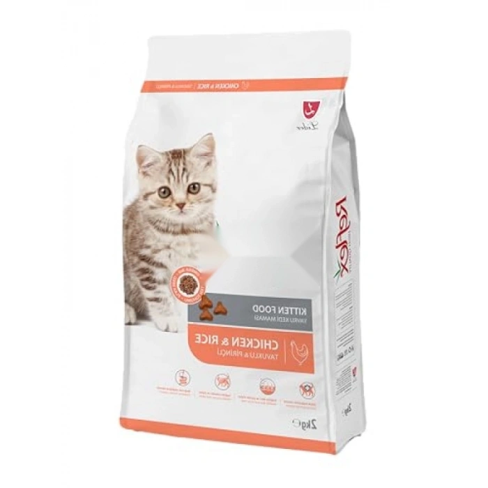 Tavuklu ve Pirinçli Yavru Kedi Maması 2 Kg