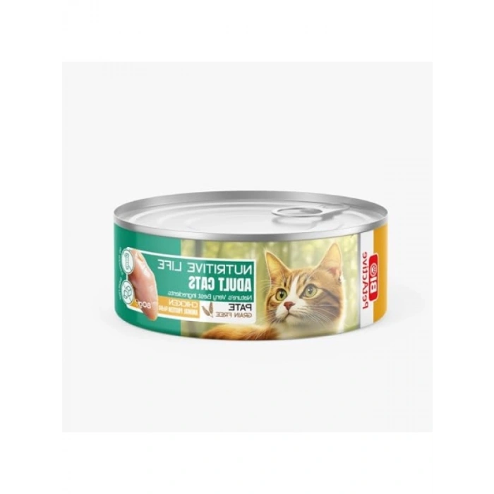 Tavuklu Yetişkin Kedi Konserve Maması (24 x 80g)