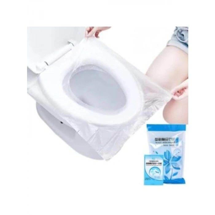 Tek Kullanımlık Hijyenik Klozet Kapağı Örtüsü - 50 Adet