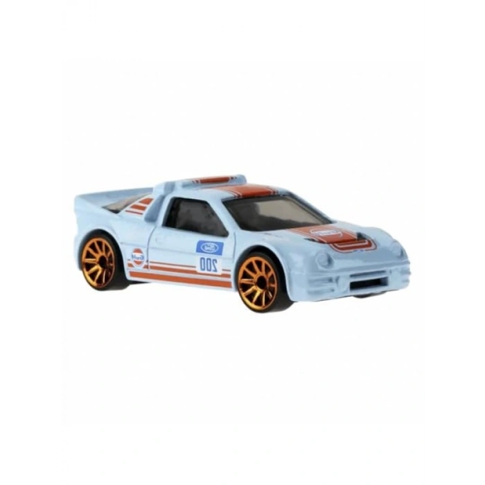 Tekli Metalik Araba - Ford RS200 Modeli