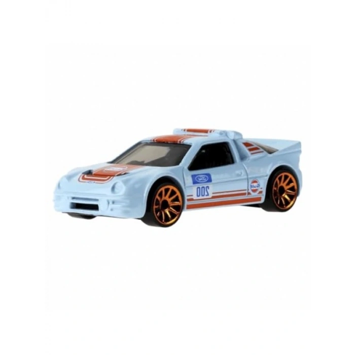 Tekli Metalik Araba - Ford RS200 Modeli