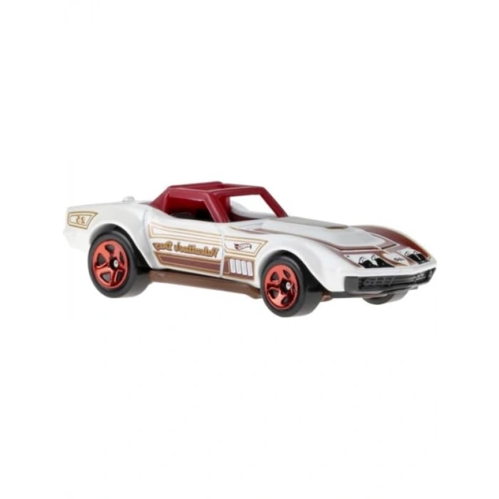 Tekli Vintage Tasarım Araba Modeli - 69 Corvette Racer