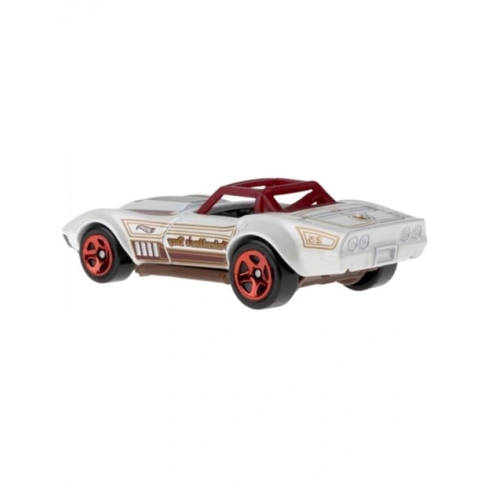 Tekli Vintage Tasarım Araba Modeli - 69 Corvette Racer