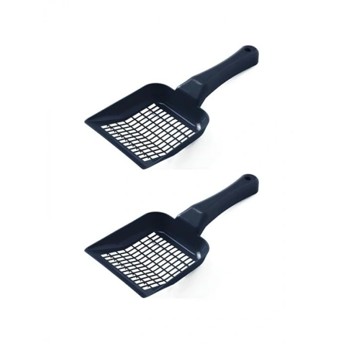 Tırmıklı Büyük Boy Kedi Kumu Küreği 28CM (2 Adet)
