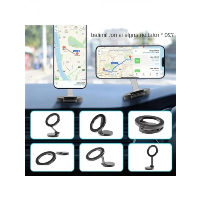 Titreşime Dayanıklı Güçlü Mıknatıslarla Araç İçi Telefon Tutucu