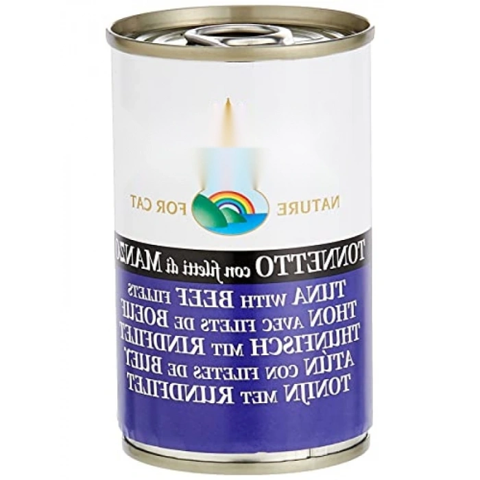 Ton Balığı ve Dana Etli Jöle İçinde Kedi Konservesi, 140g