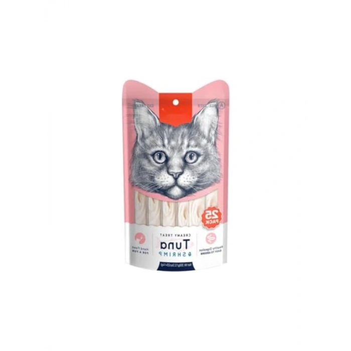 Ton Balığı ve Karides Aromalı Kedi Ödülü, 25 x 14 g
