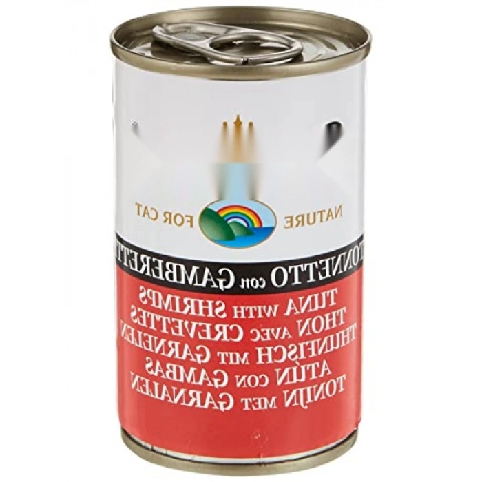 Ton Balığı ve Karidesli Kedi Konservesi, Jöle İçinde, 140g