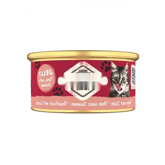 Ton Balığı ve Somon İçeren Kedi Konservesi (85 Gr)