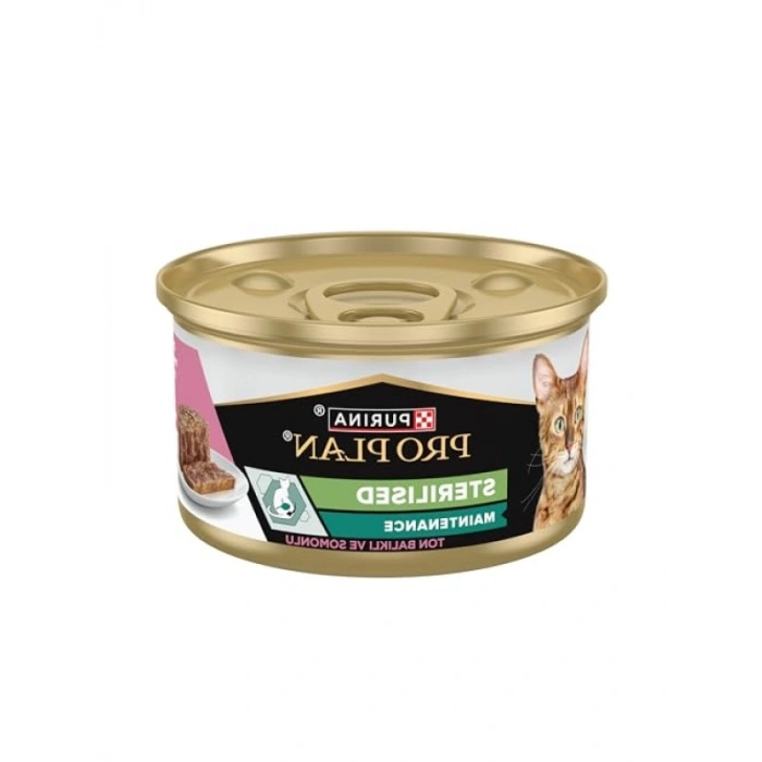 Ton Balıklı ve Somonlu Kedi Konservesi 85 Gr
