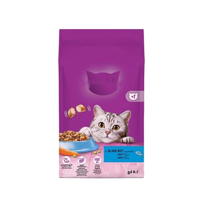 Ton Balıklı Yetişkin Kedi Maması 1,4 kg