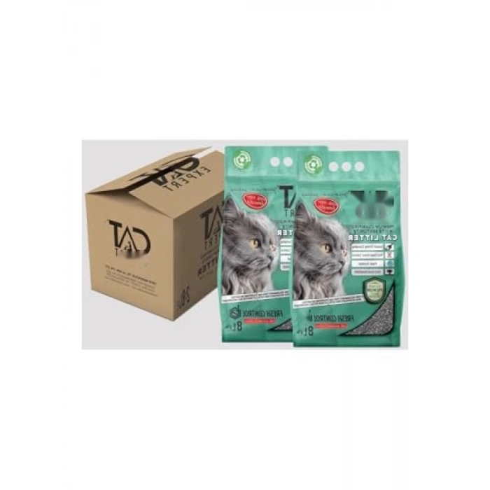 Topaklanan Koku Hapseden Tozsuz Kedi Kumu, 16 Lt (2x8 Lt)