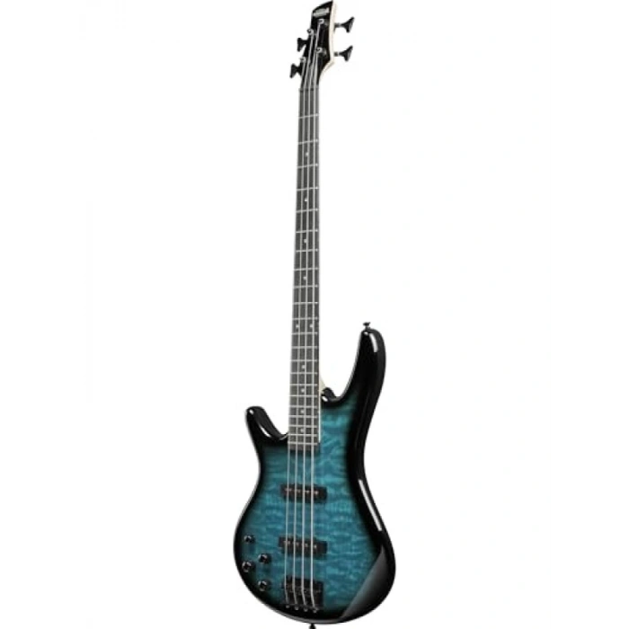 Transparent Marine Sunburst Renkli Bas Gitar