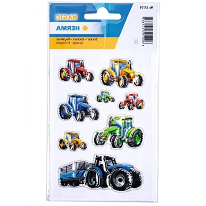 Tren Yarışı Temalı Çocuk Çıkartmaları - 8 Parça