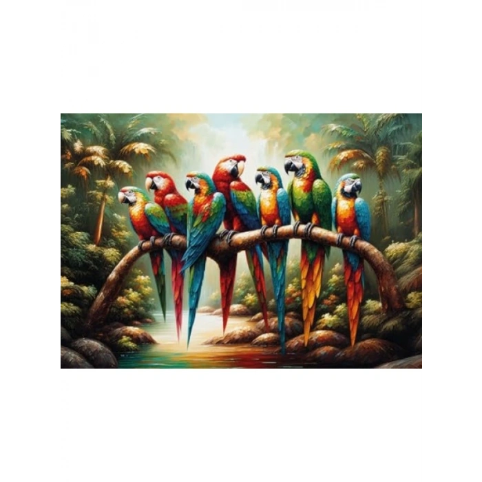 Tropikal Cennet Temalı 500 Parça Puzzle