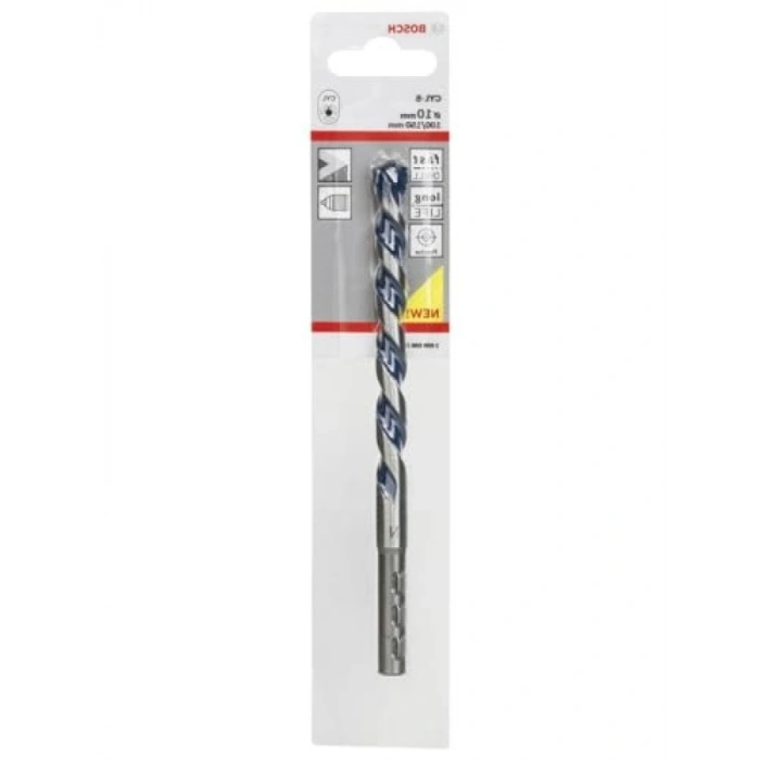 Turbo Beton Matkap Ucu - 10x150 mm, Yüksek Dayanıklılık