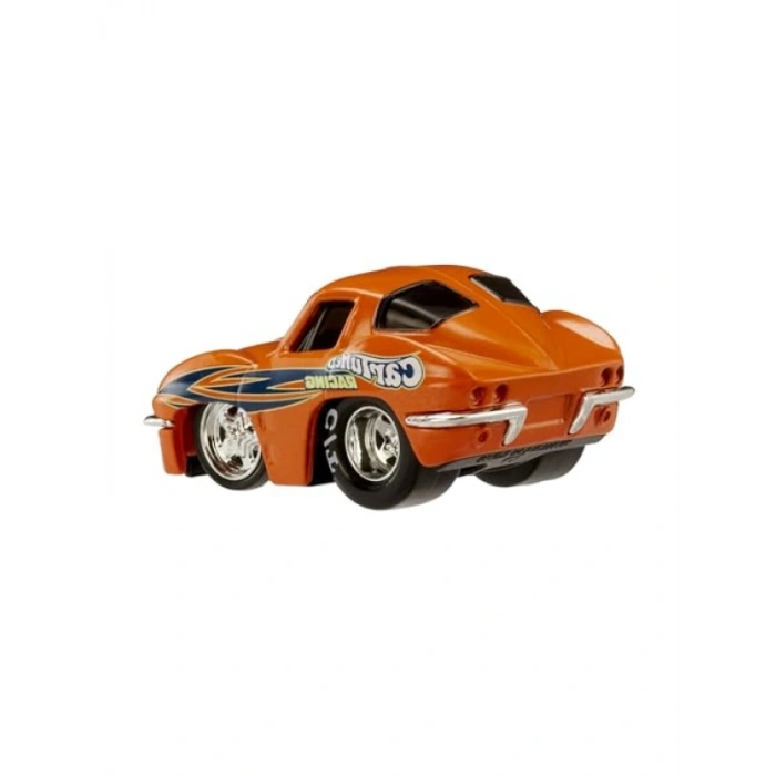 Turuncu Renkli 1963 Chevy Corvette Stingray - Koleksiyon Aracı