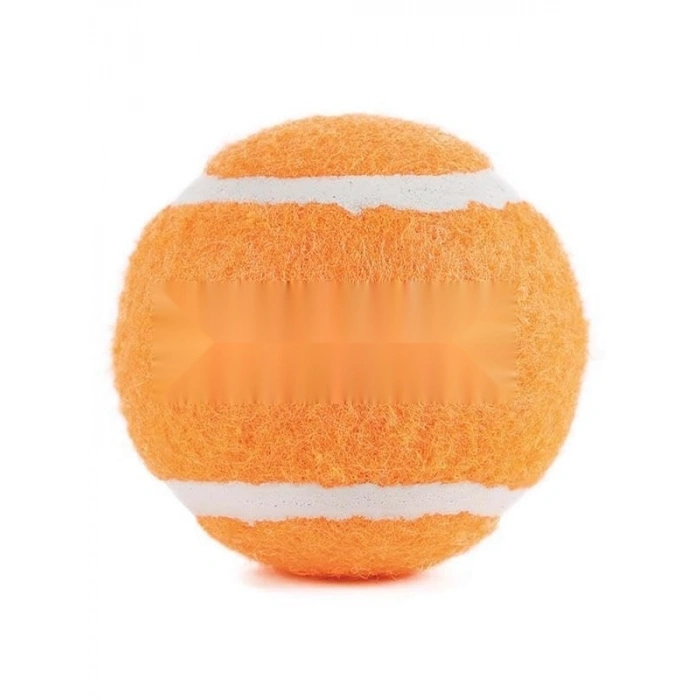 Turuncu Renkli 5 cm Tenis Topu 3lü Set - Köpekler İçin Eğlenceli Oyun Aleti