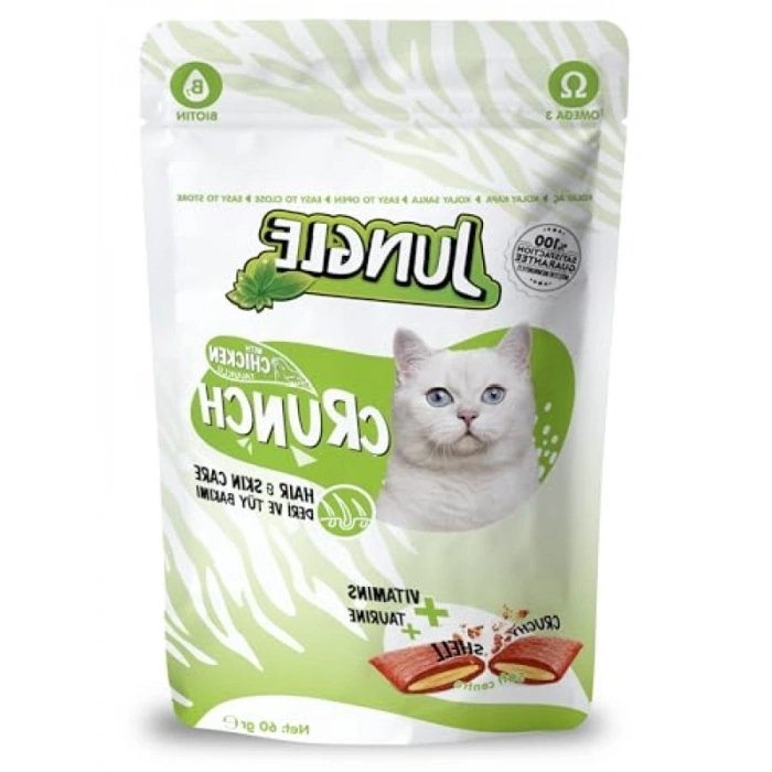 Tüy Bakımı İçin Özel Kedi Ödül Deri, 60 Gr