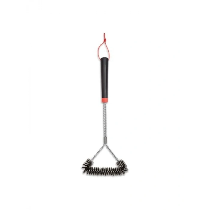 Üç Taraflı Dayanıklı Izgara Fırçası - 46 cm