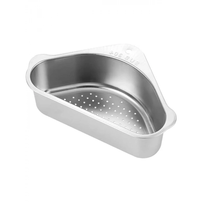 Üçgen Paslanmaz Çelik Lavabo Süzgeci - 304 Çelik