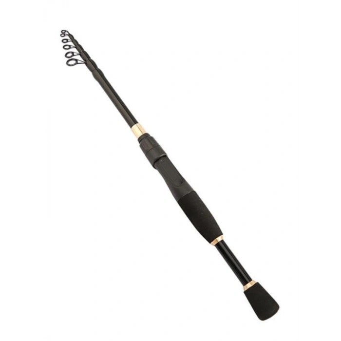 Ultra Hafif 2.4m Teleskopik Karbon Fiber Olta Kamışı, 10-40gr Kapasite