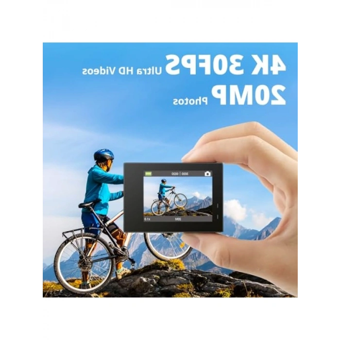 Ultra HD Su Geçirmez Aksiyon Kamerası