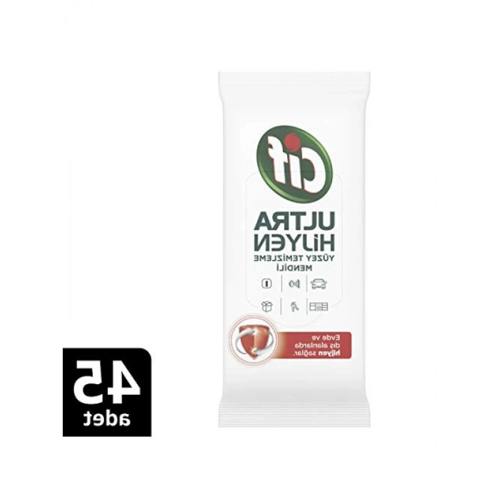 Ultra Hijyen Yüzey Temizleme Mendili - 45 Adet