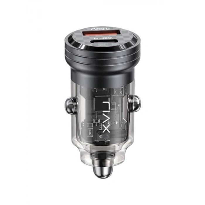 Ultra Hızlı 45W PD/QC Type C Araç Şarj Cihazı - Mini ve Taşınabilir