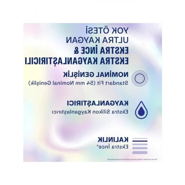 Ultra Kaygan İnce Prezervatif 30lu - Güvenilir Koruma