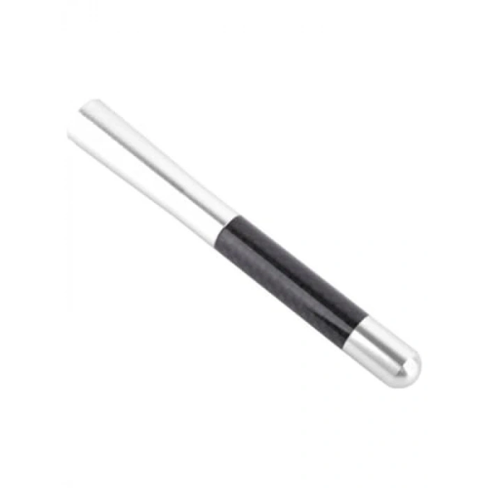 Universal Gri Karbon Fiber Oto Radyo Anteni 12 cm