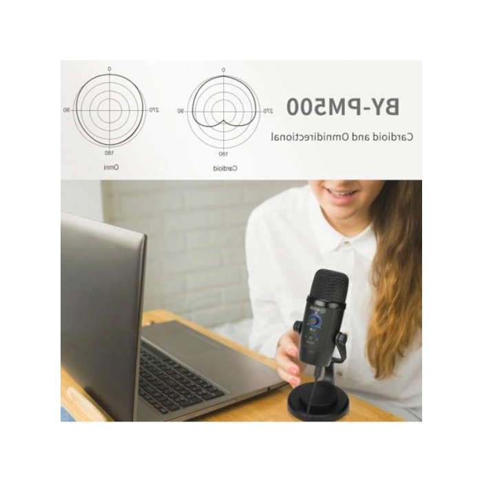 USB Kondansatör Mikrofon - Tak ve Çalıştır