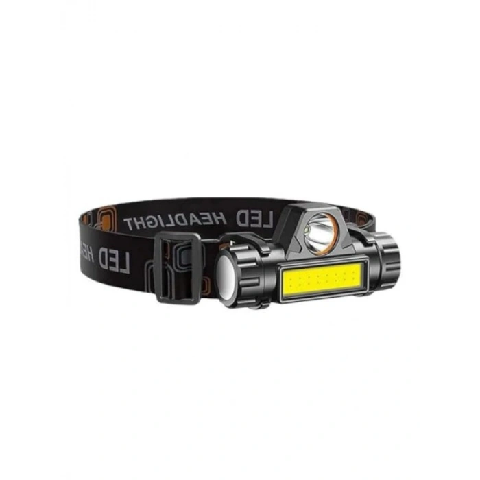 USB Şarj Edilebilir Kafa Lambası - 300 Lümen, Ayarlanabilir