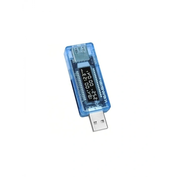USB Voltmetre Ampermetre LED Gösterge Gerilim Ölçer