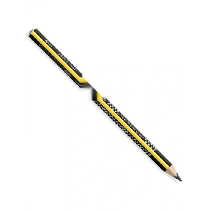 Üstün Kaliteli Jumbo Kurşun Kalem - Ergonomik Üçgen Form