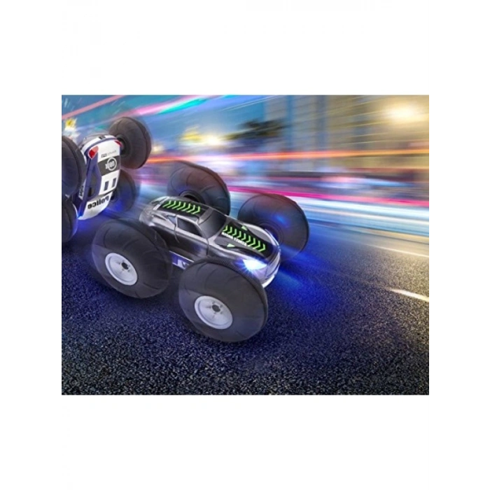 Uzaktan Kumandalı Flip Racer Araba - LED Farlarla