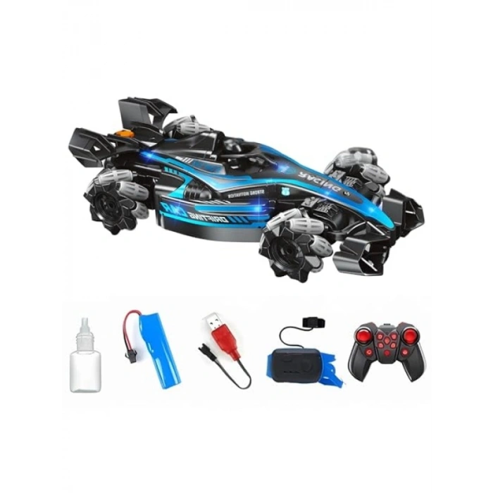 Uzaktan Kumandalı Formula 1 Yarış Arabası, Buhar Efekti ve 360° Dönüş Yeteneği